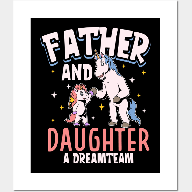 The dream team - father and daughter Wall Art by Modern Medieval Design